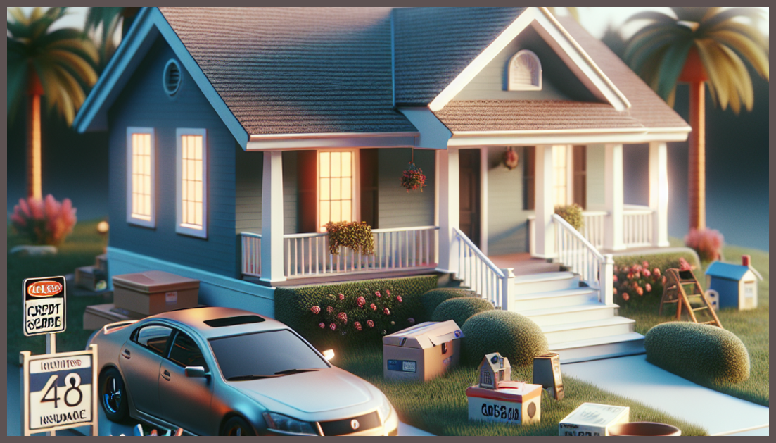 Visual representation of homeowners insurance elements in Florida