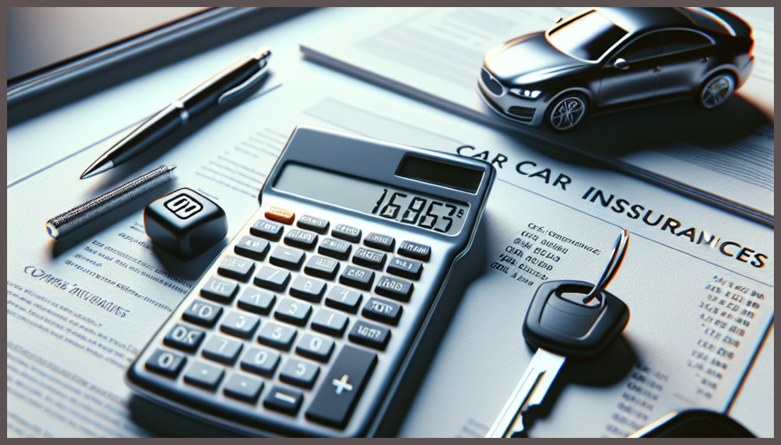 Symbolic representation of car insurance comparison and savings.