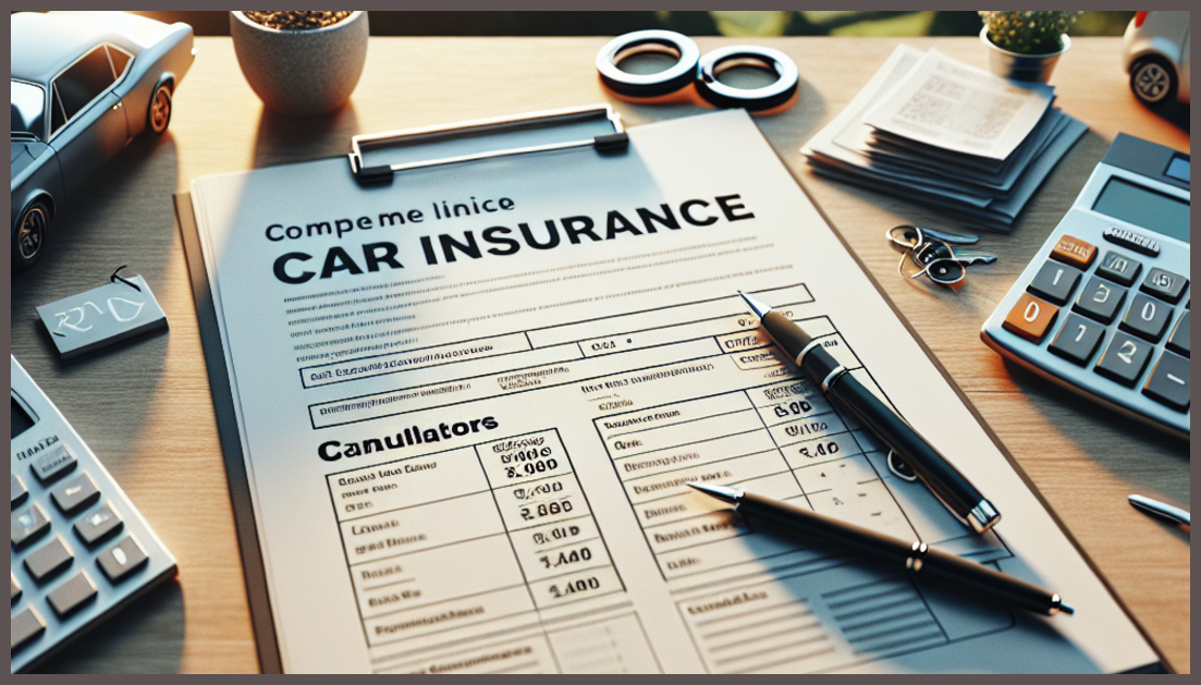 A visual guide to comparing car insurance quotes and rates.