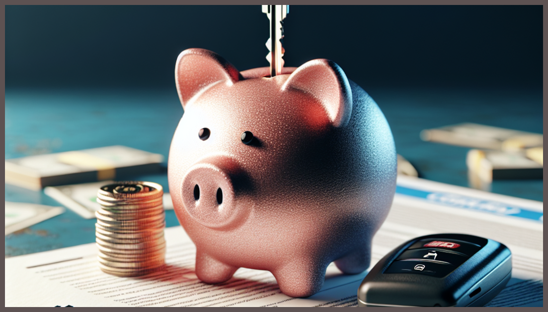 A minimalistic representation of car insurance discounts for 2023