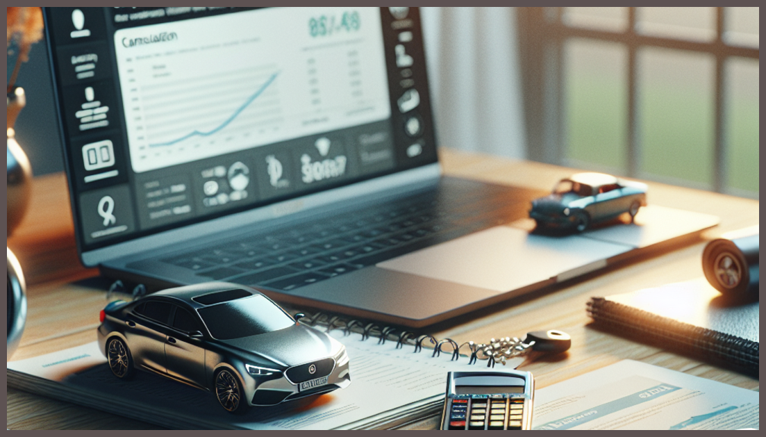 A minimalistic illustration of car insurance savings for low mileage drivers.