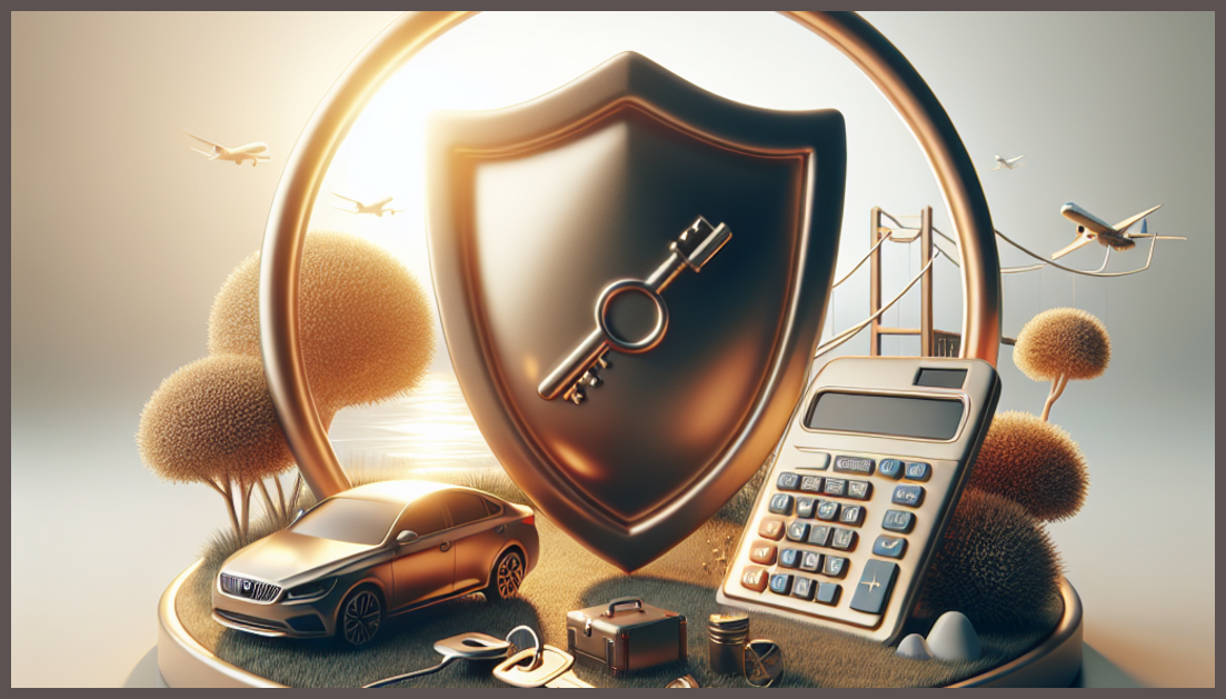 Visual representation of car insurance comparison tools and quotes